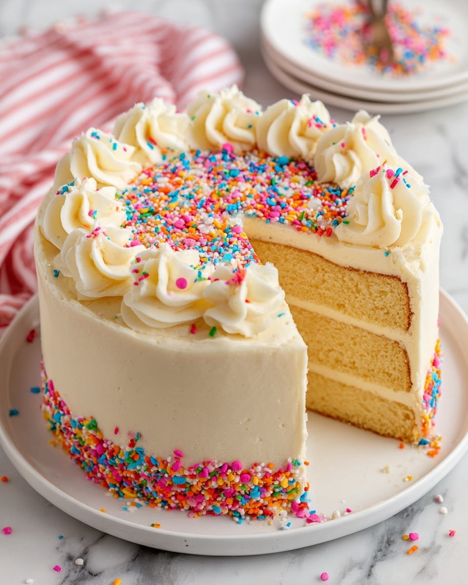 Homemade Vanilla Cake Recipe - Recipe Image