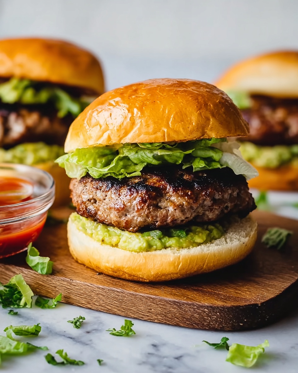 White Cheddar Chicken Burgers with Caramelized Onions Recipe - Recipe Image