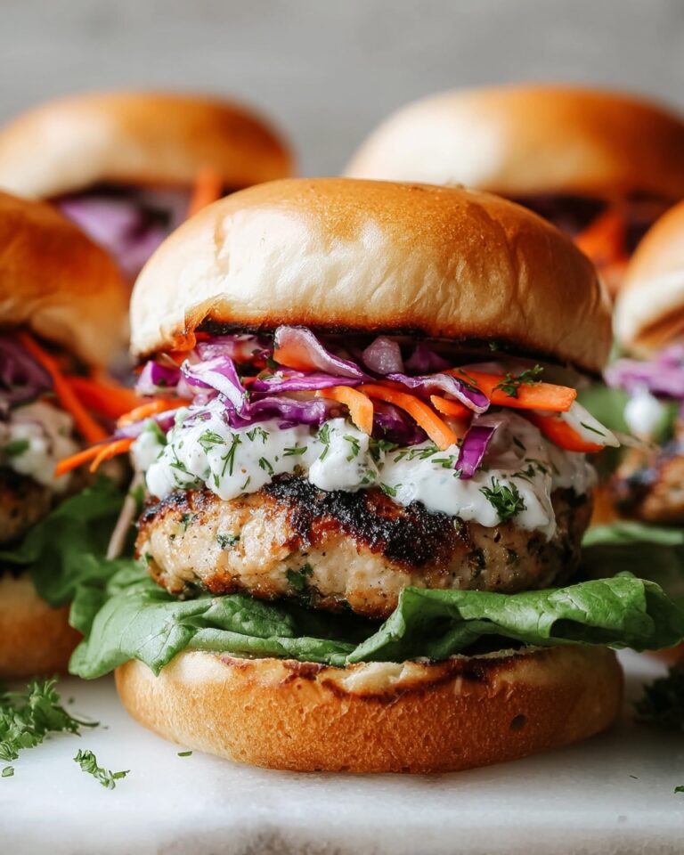 Greek Chicken Burgers Recipe
