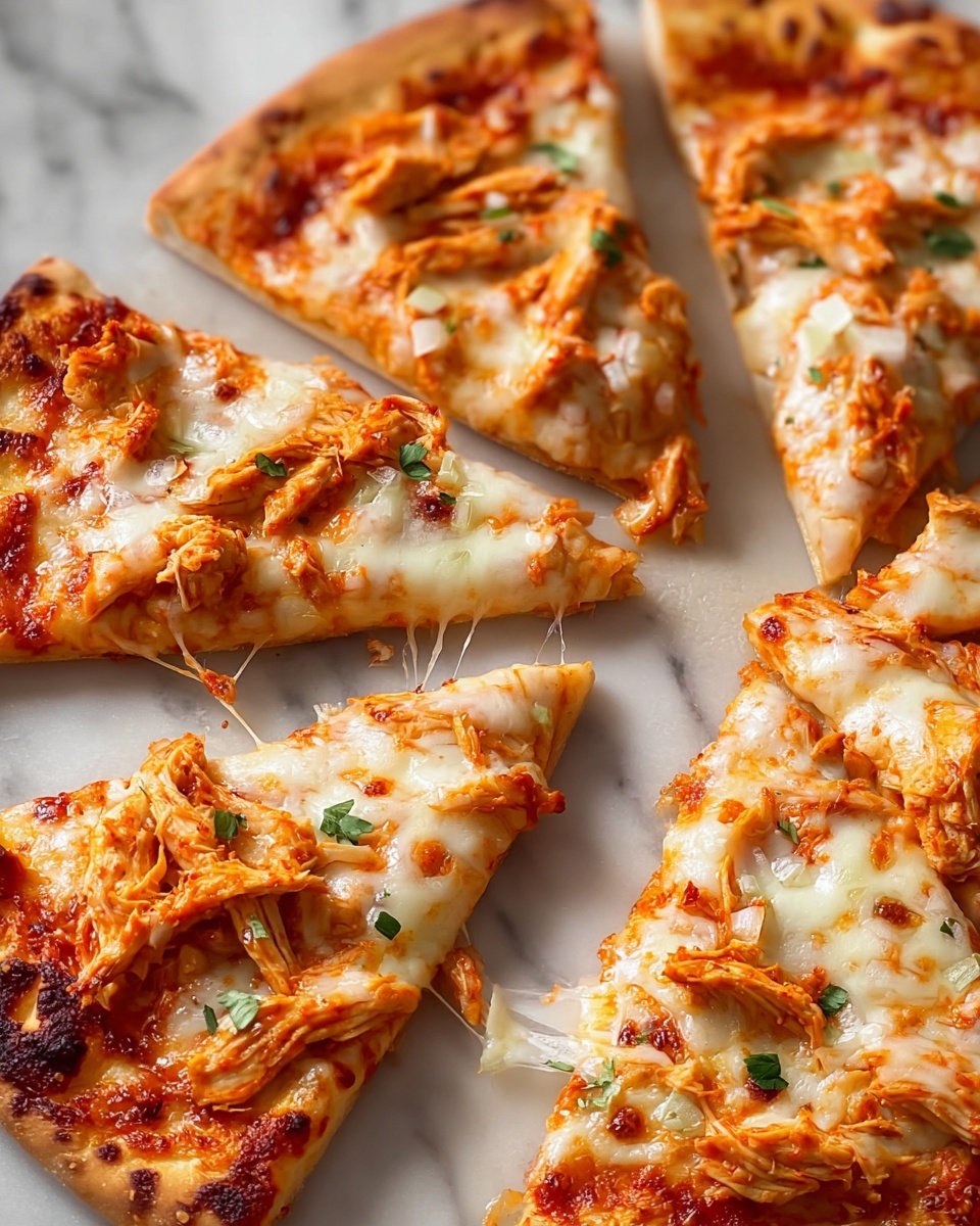 Buffalo Chicken Pizza Recipe - Recipe Image