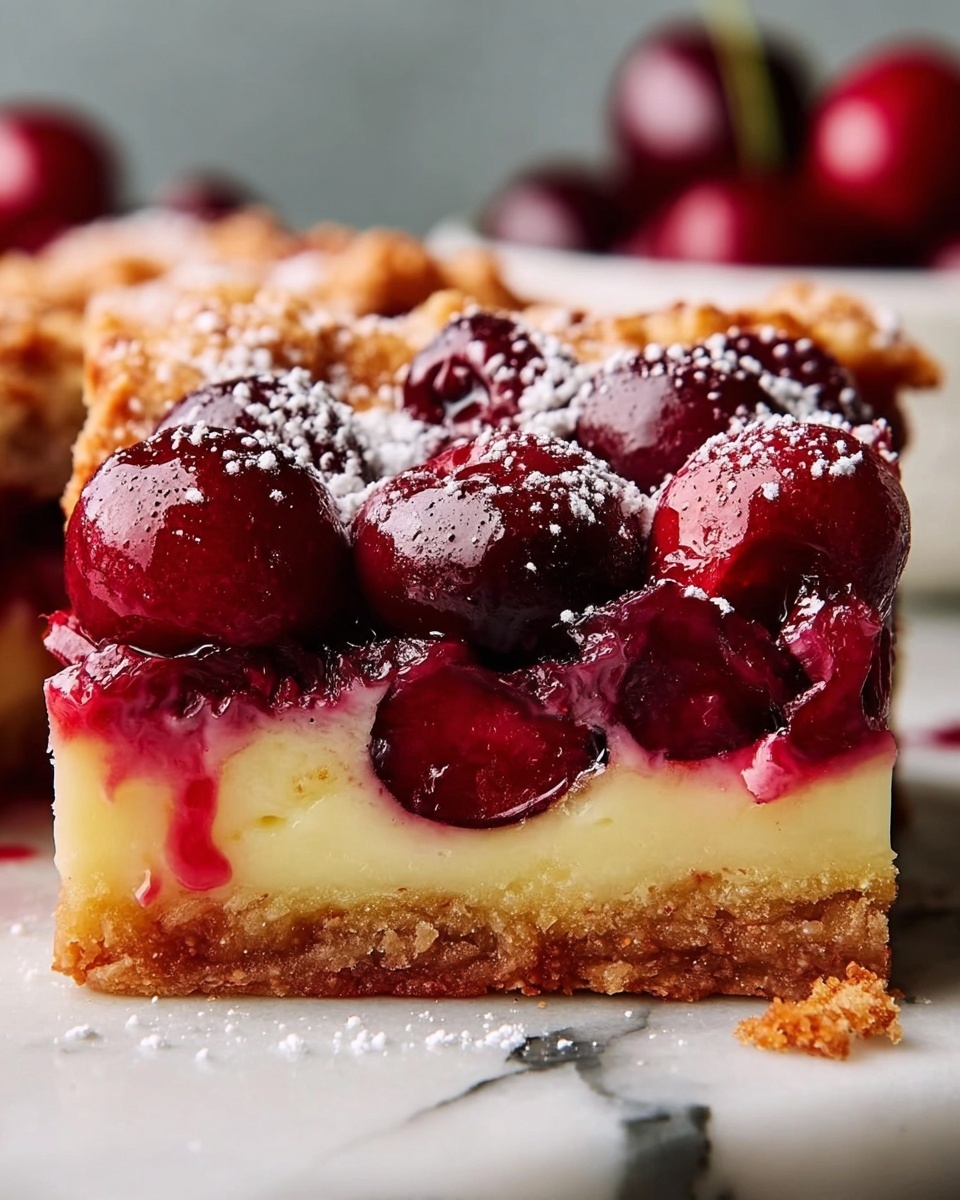 Cherry Pie Bars Recipe - Recipe Image