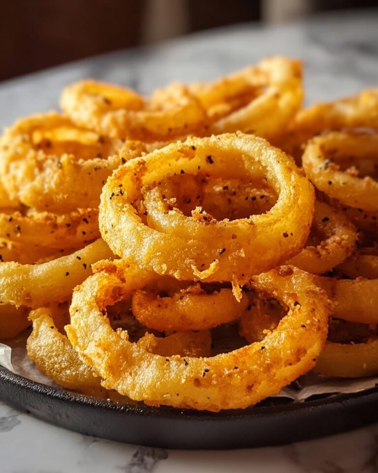 So So Crispy Fried Onion Rings Recipe