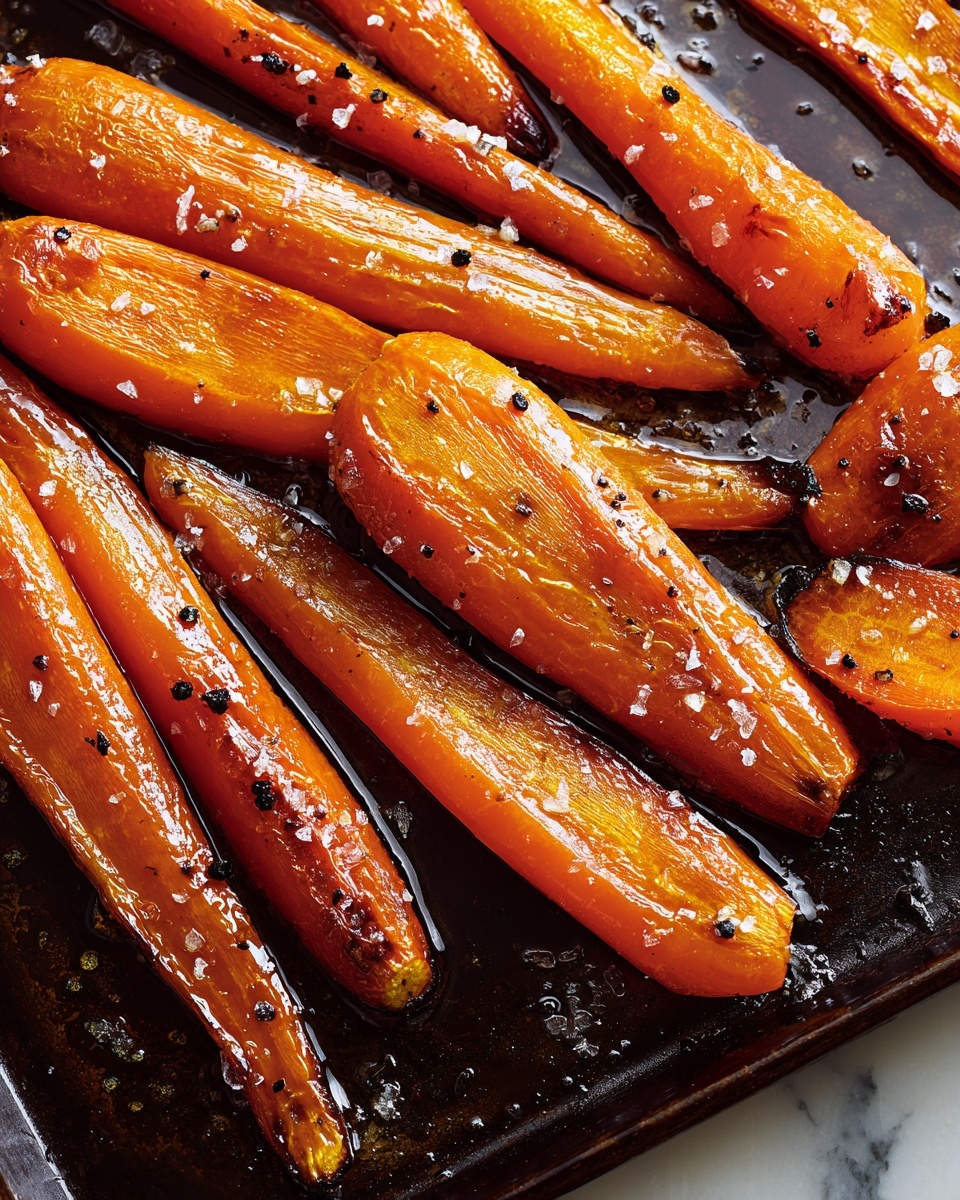 Honey Balsamic Roasted Carrots Recipe - Recipe Image
