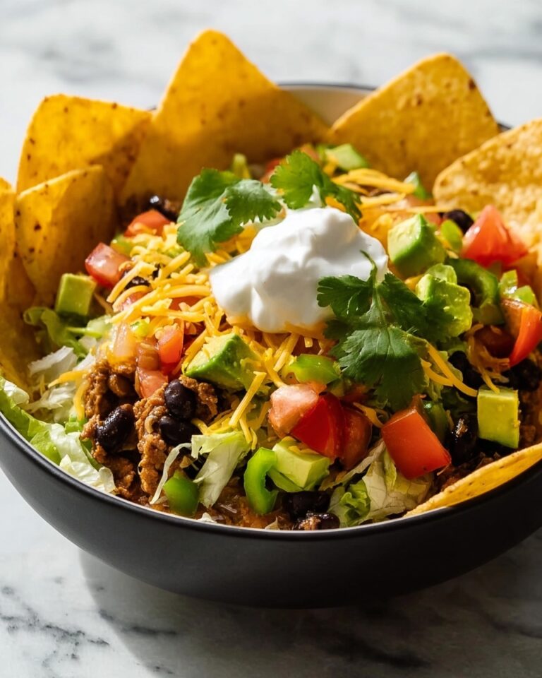 Bubbly Taco Salad Bowl Recipe