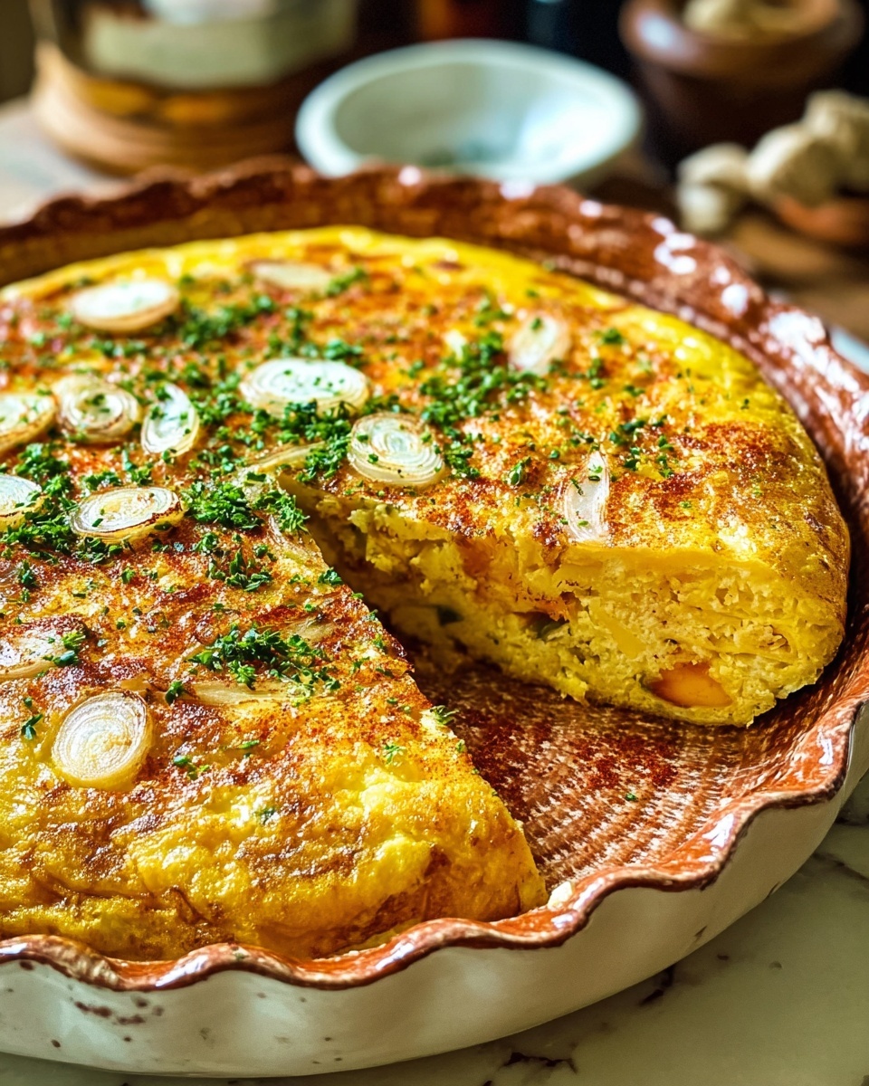 Egyptian Egg Casserole with Onions and Herbs (Egga) Recipe - Recipe Image