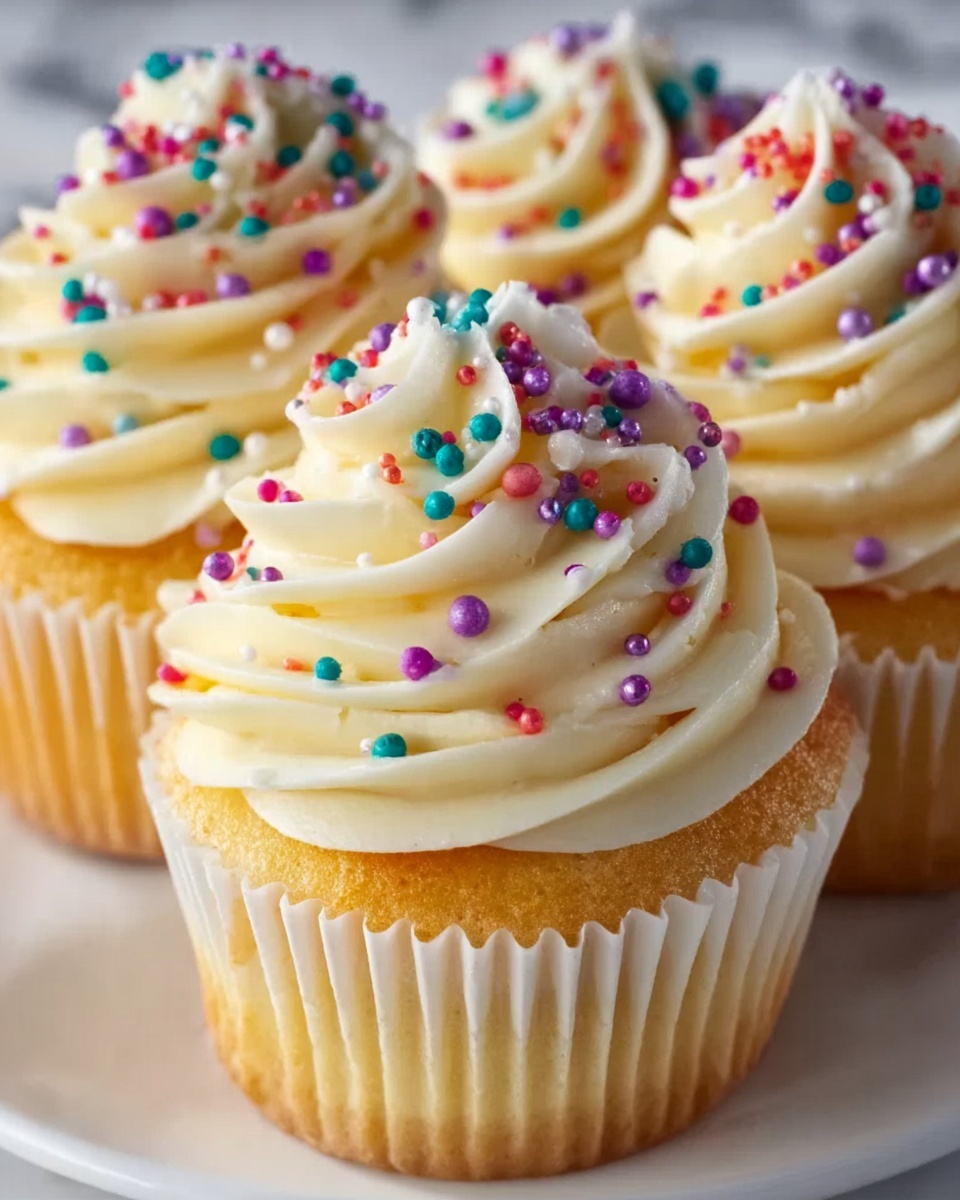 Homemade Vanilla Cupcakes Recipe - Recipe Image
