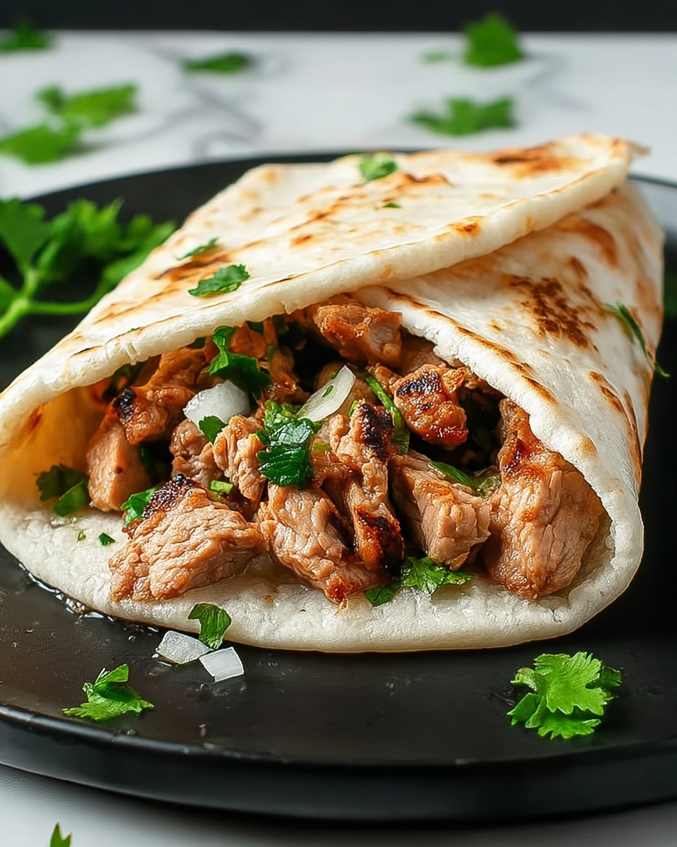 Chicken Adobo Pitas Recipe - Recipe Image