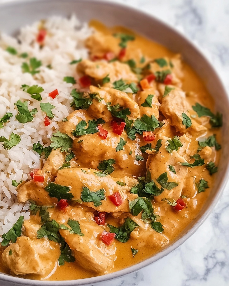 Crockpot Thai Peanut Chicken Recipe - Recipe Image