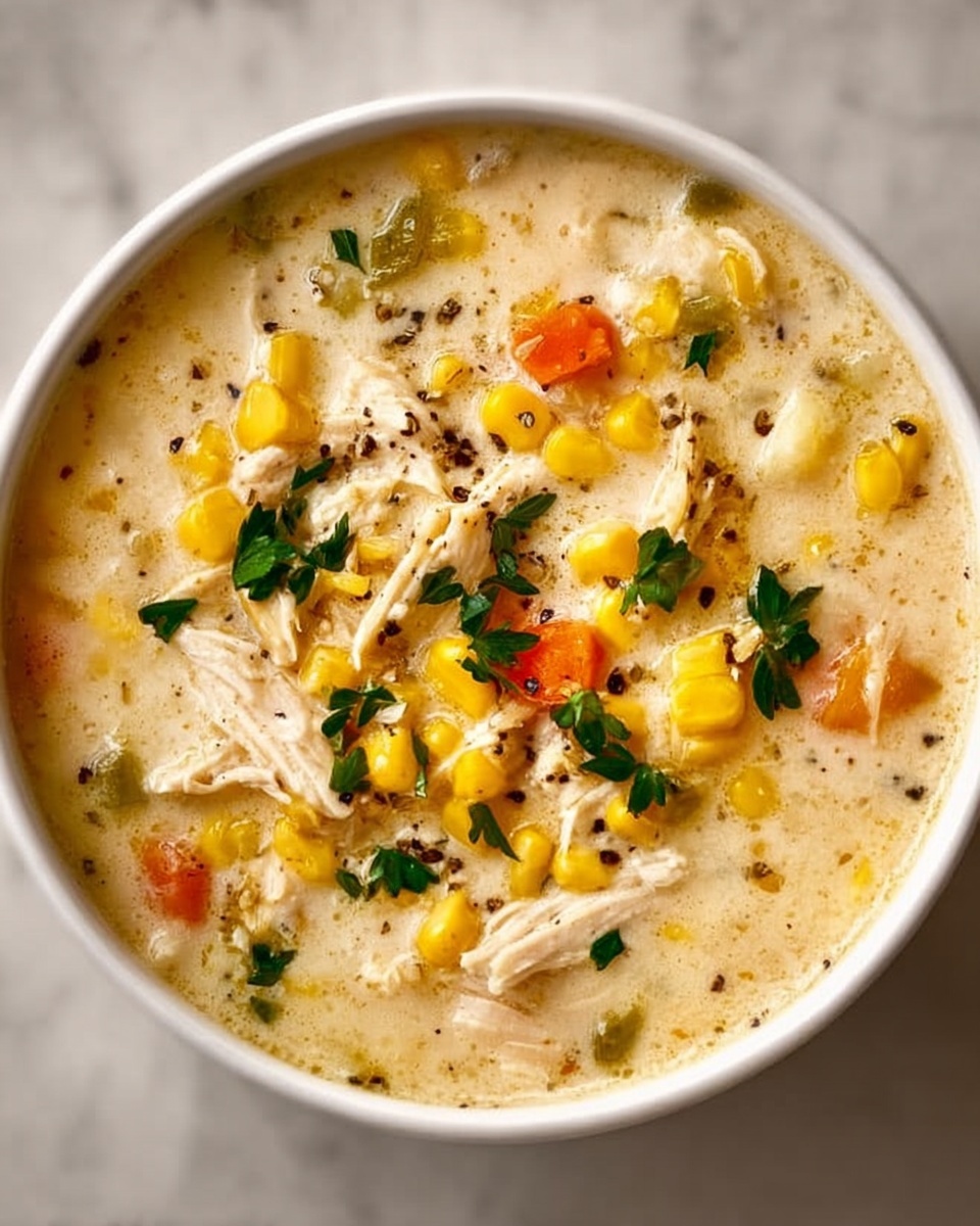 Crockpot Chicken Corn Chowder Recipe - Recipe Image