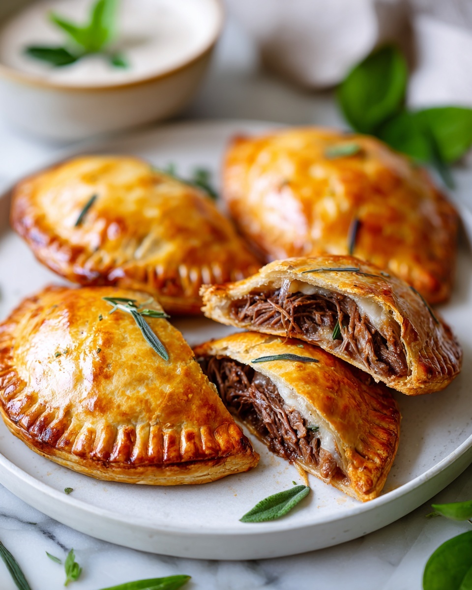Beef and Cheese Hand Pies: A Delicious Recipe for Savory Snacks Recipe - Recipe Image