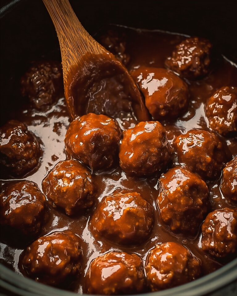 Slow Cooker Salisbury Steak Meatballs Recipe