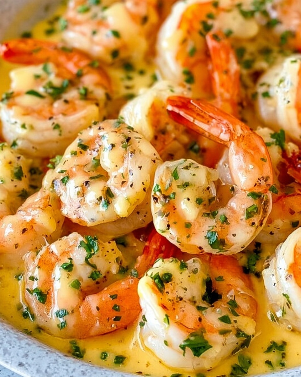 Spanish Garlic Shrimp with Saffron Recipe - Recipe Image