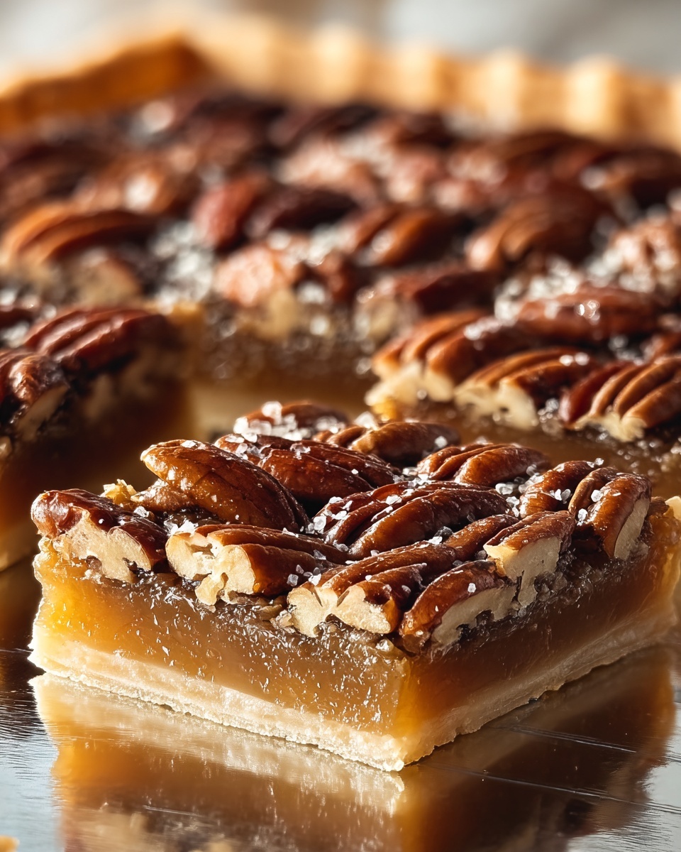 Lazy Girl Pecan Pie Bars Recipe - Recipe Image