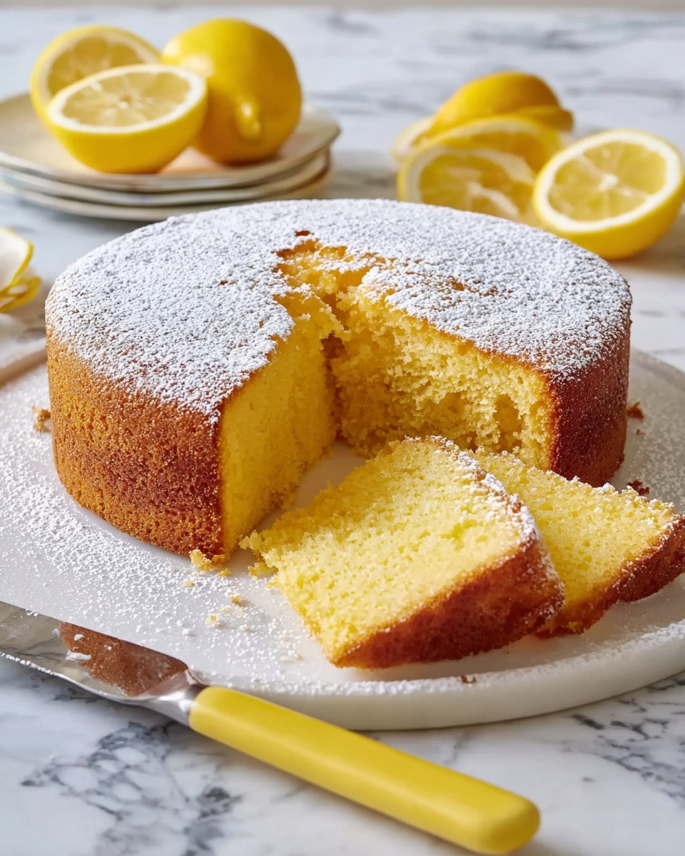 Zesty One‑Bowl Lemon Cake Recipe - Recipe Image