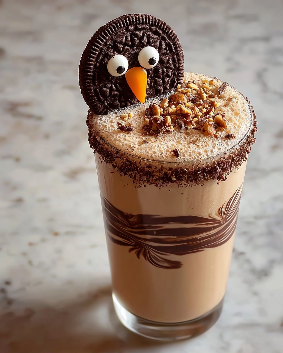 Turkeytini: Chocolate, Bourbon, and Baileys Martini with Nutmeg Garnish Recipe - Recipe Image