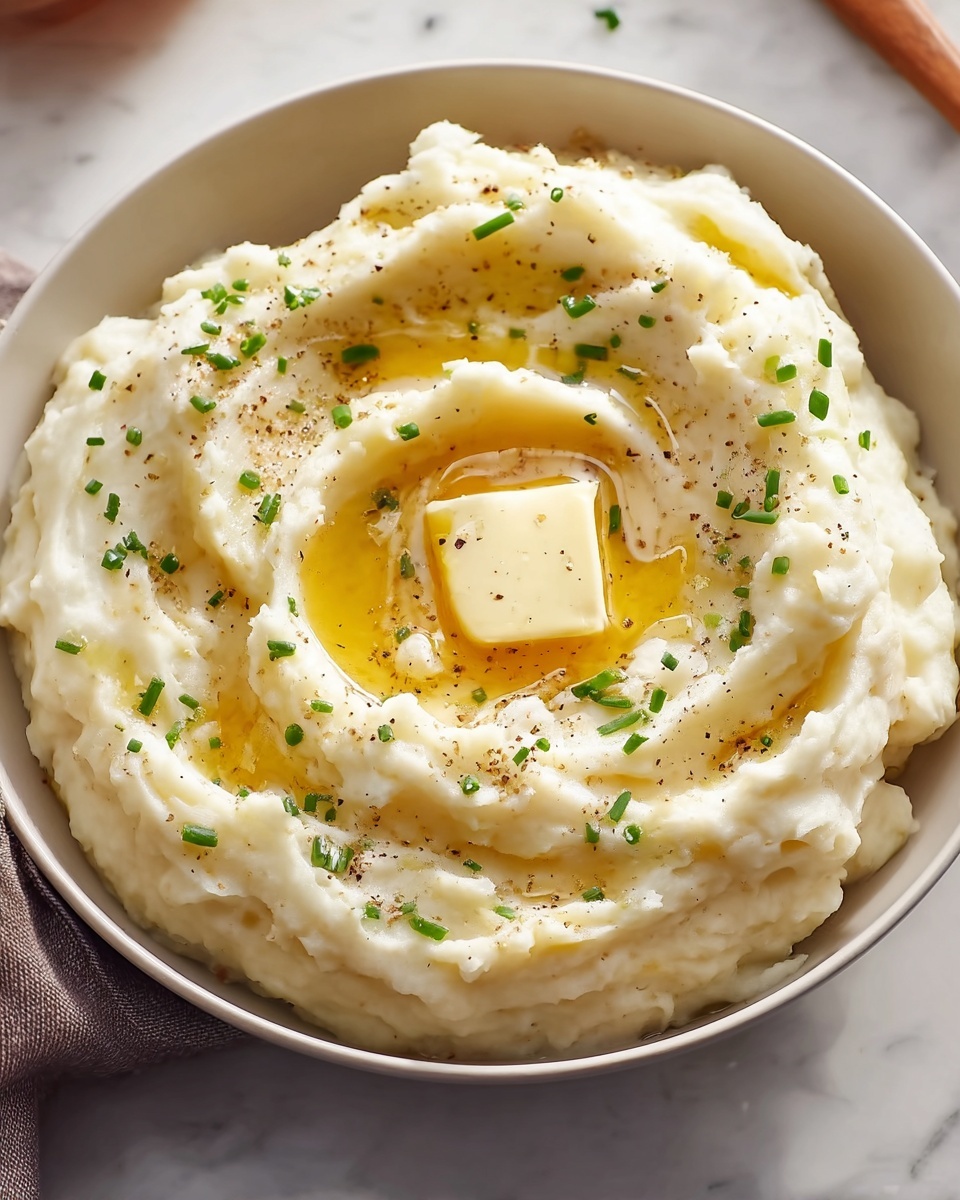 Easy Creamy Mashed Potatoes Recipe - Recipe Image