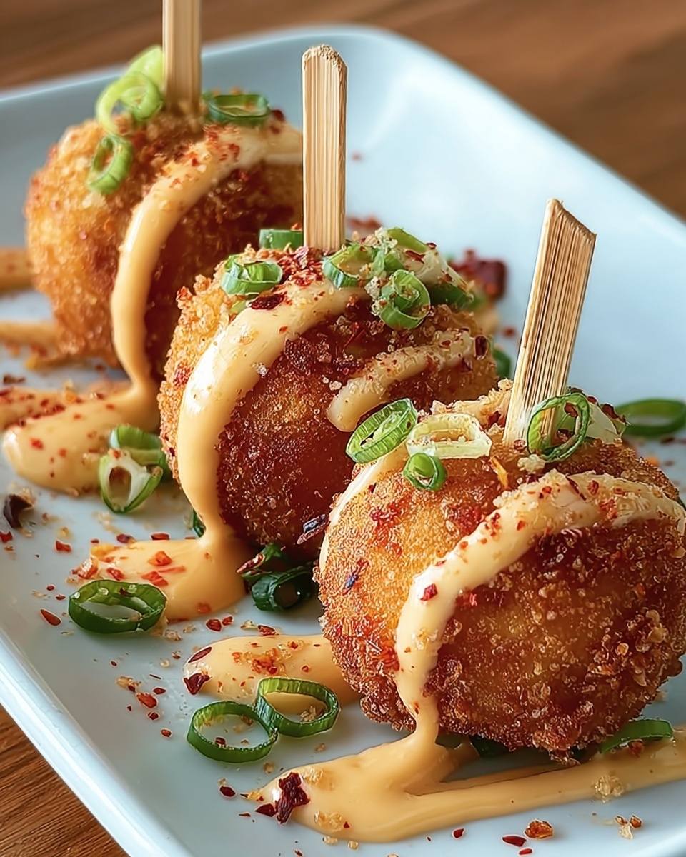 Seafood-Stuffed Shrimp and Crab Nacho Bomb Corn Dogs Recipe - Recipe Image