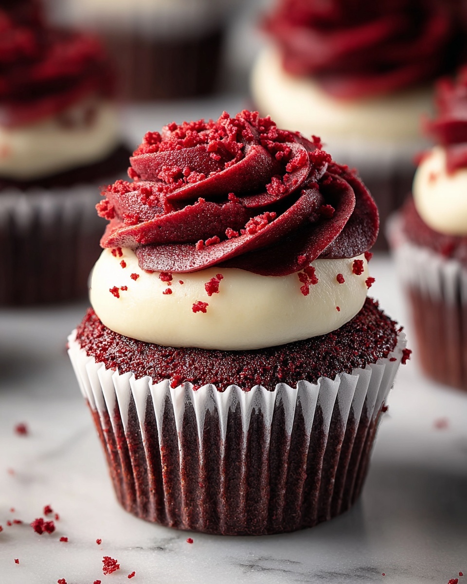 Irresistible Red Velvet Cupcakes Recipe - Recipe Image