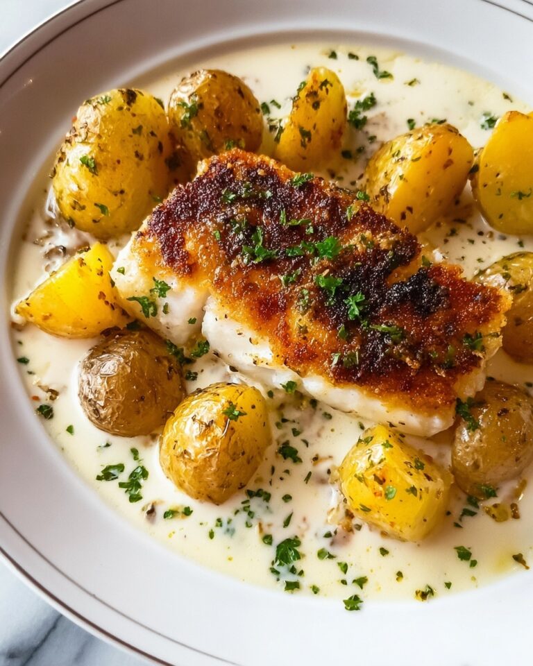 Creamy Cod and Potato Skillet Recipe