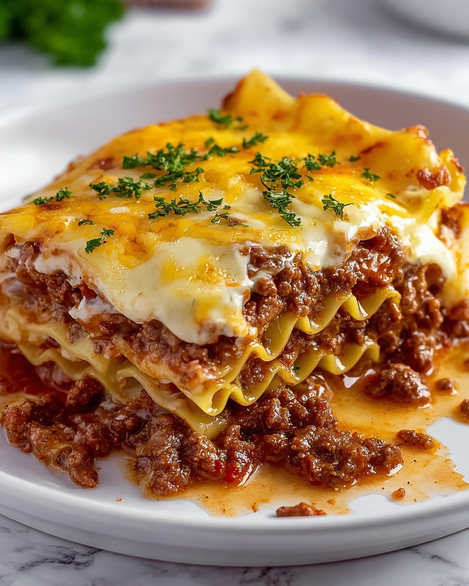 Easy Hobo Casserole with Ground Beef and Cheddar Recipe - Recipe Image