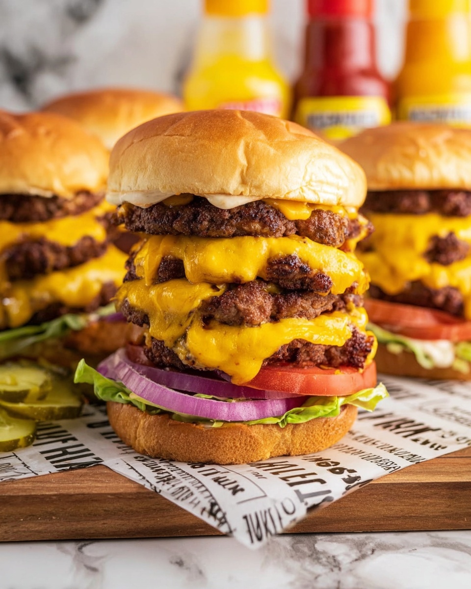 The Best Butter Burgers Recipe - Recipe Image