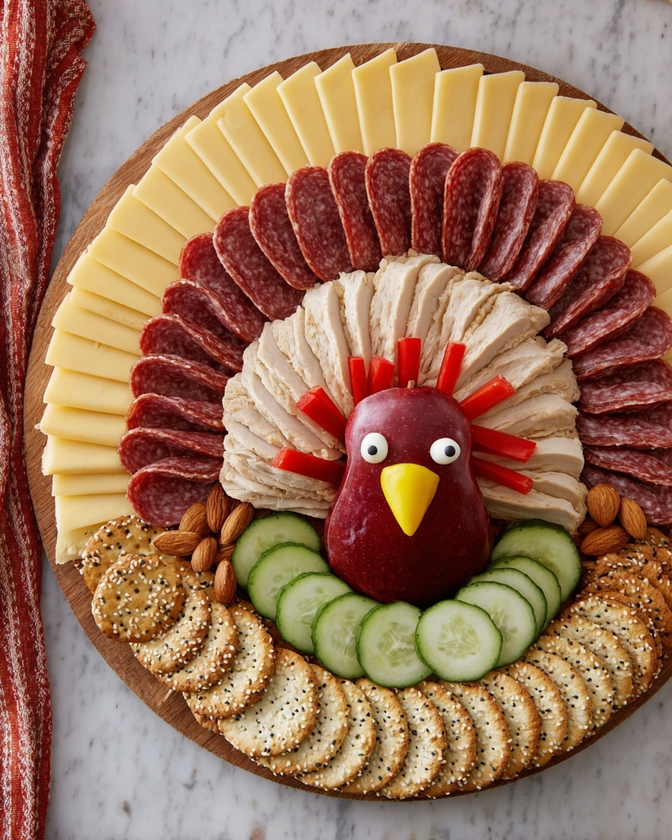Thanksgiving Snowy Owl Cheese and Charcuterie Platter Recipe - Recipe Image