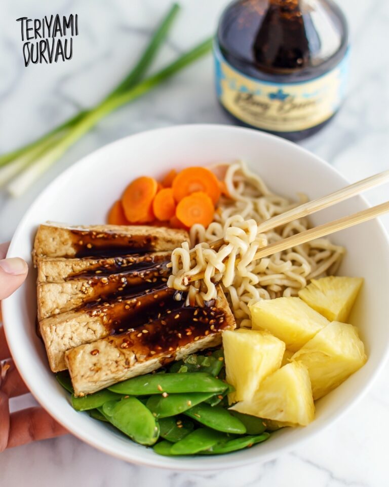 Teriyaki Tofu Bowl Recipe
