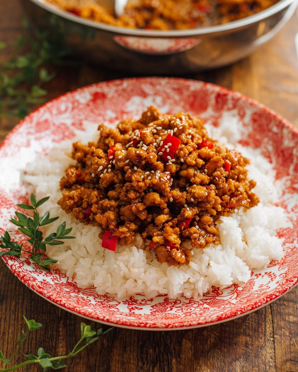 Teriyaki Ground Chicken Stir Fry Recipe - Recipe Image