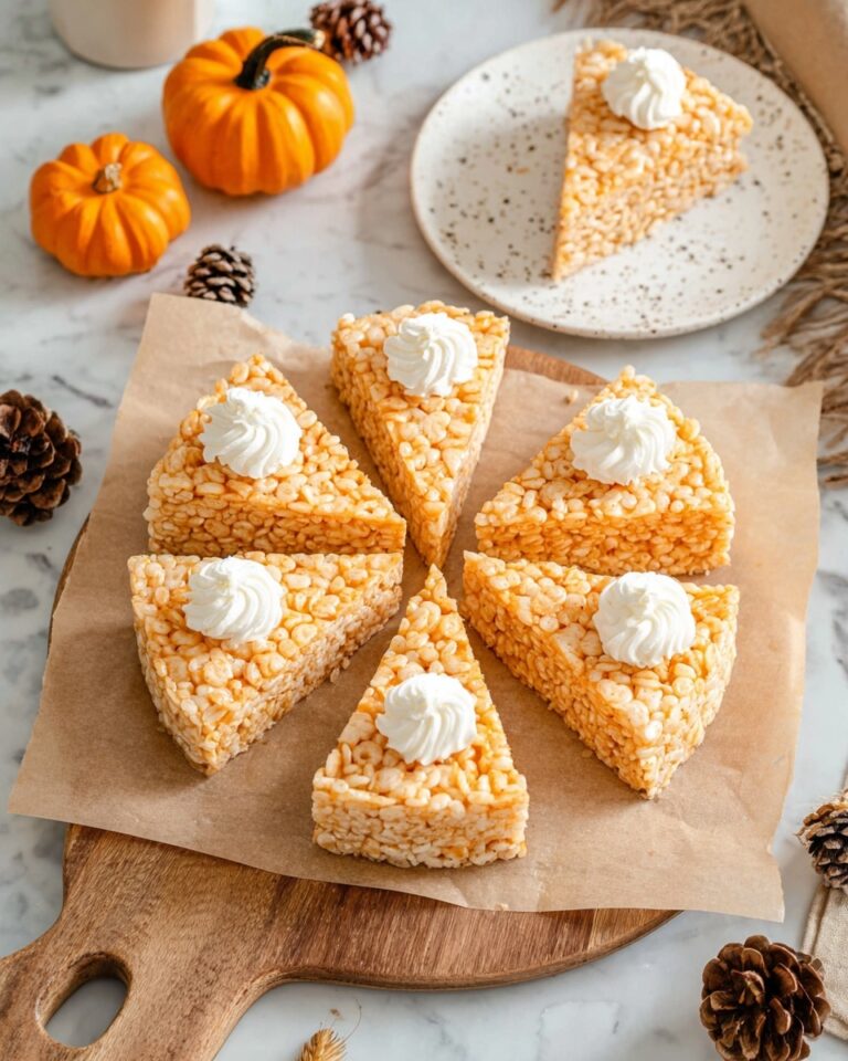 Pumpkin Pie Rice Krispies Treats Recipe