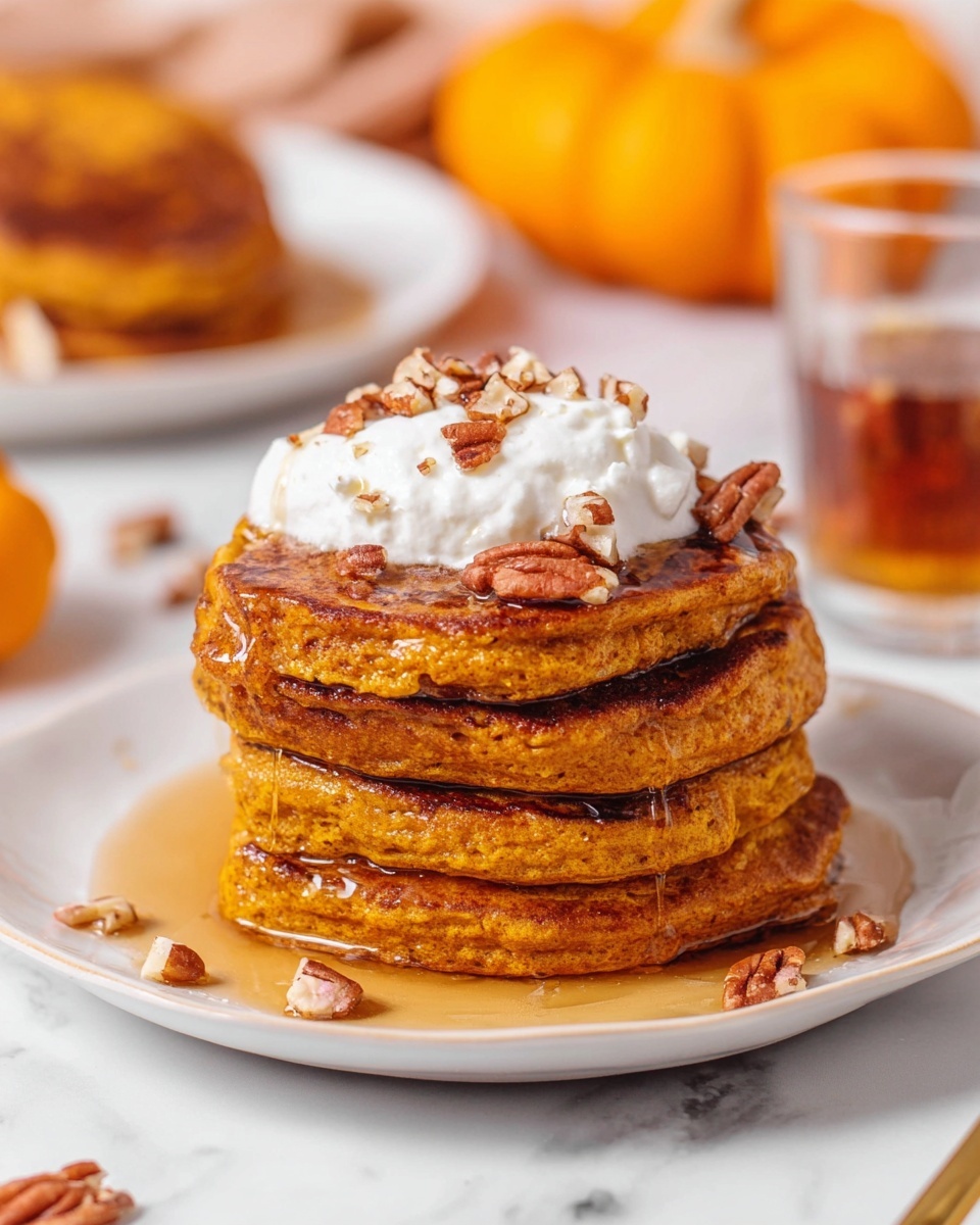 Fluffy Pumpkin Pancakes Recipe - Recipe Image