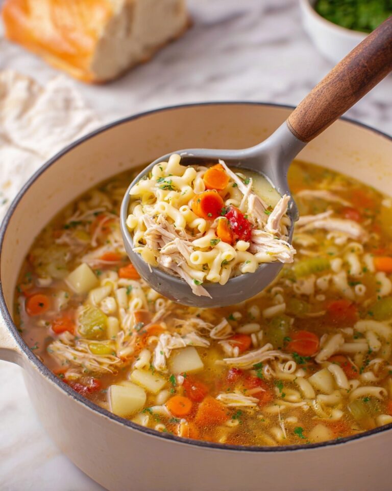 Sicilian Chicken Noodle Soup Recipe