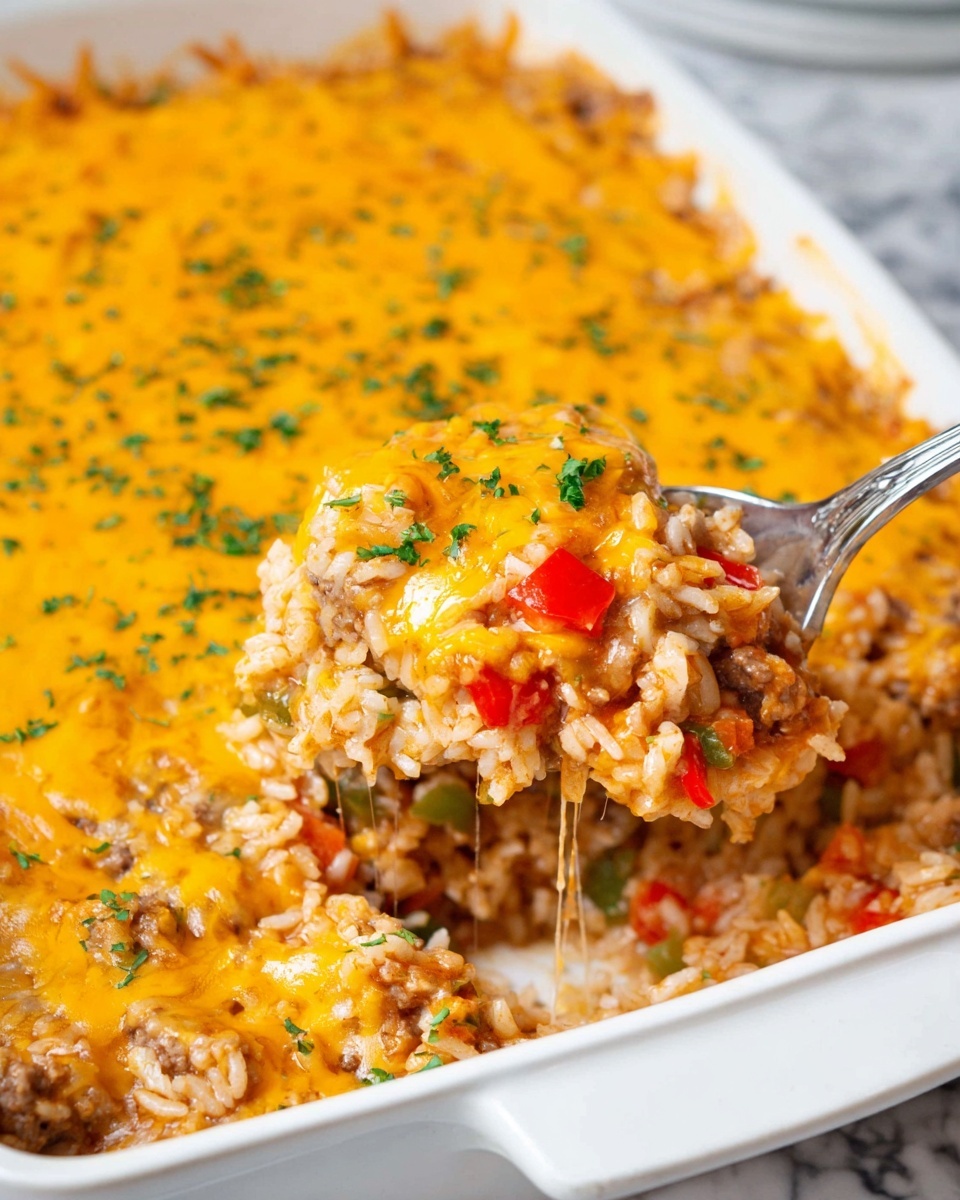 Sausage and Rice Casserole Recipe - Recipe Image