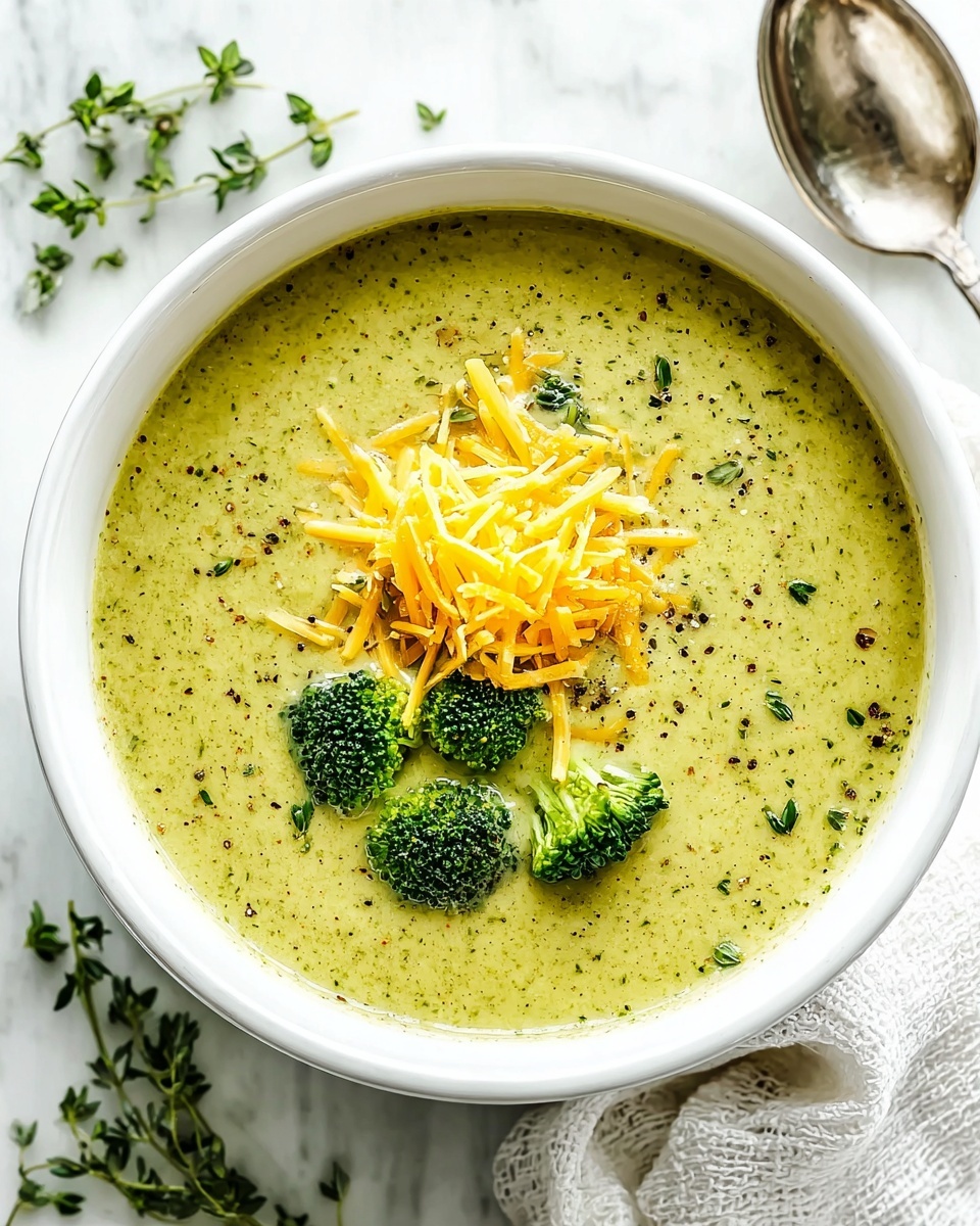 Healthy Broccoli Cheese Soup Made from Scratch Recipe - Recipe Image