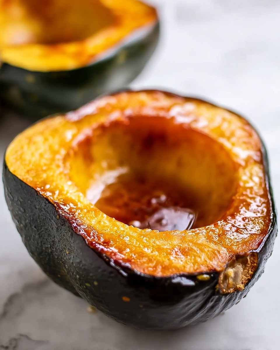 Simple Maple Roasted Acorn Squash Recipe - Recipe Image