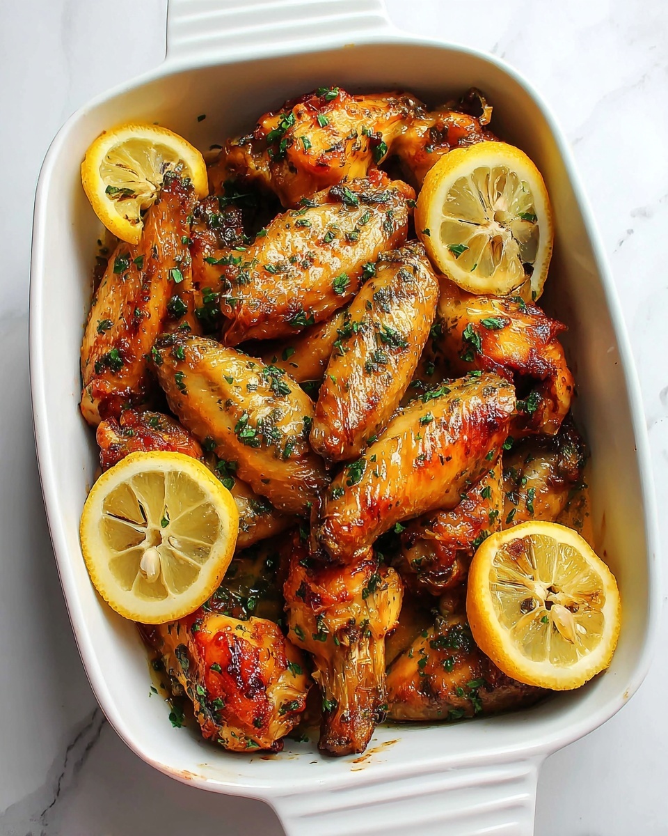 Simple Lemon Pepper Wings Recipe - Recipe Image