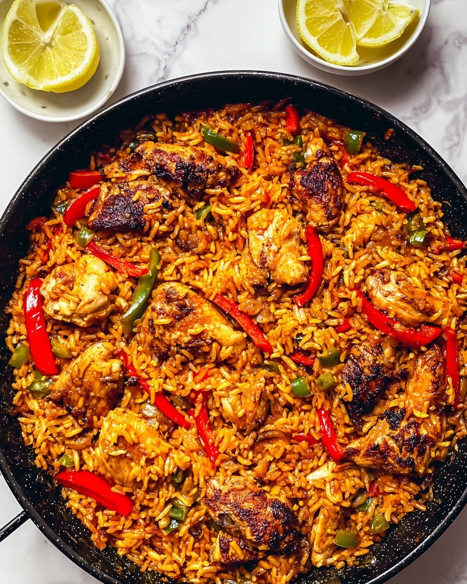 One-Pot Creamy Nduja and Chicken Rice Recipe - Recipe Image