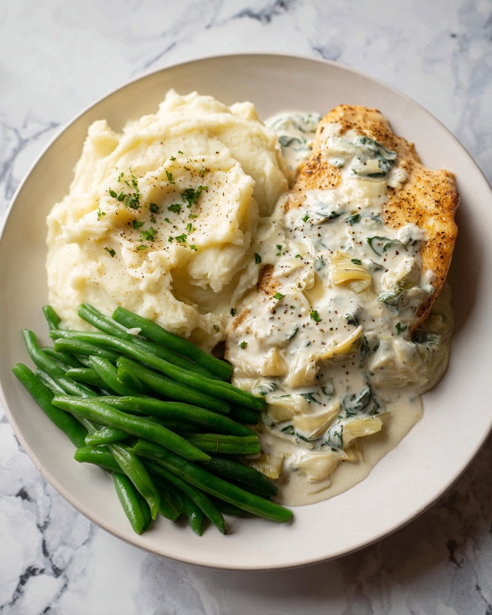 Spinach Artichoke Chicken Recipe - Recipe Image