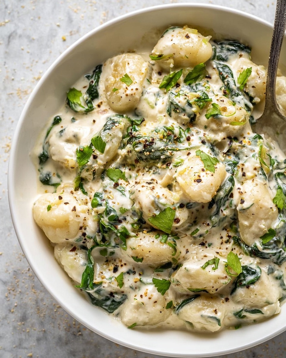 Spinach and Artichoke Gnocchi Recipe - Recipe Image