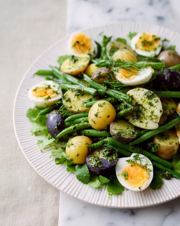 Potato and Green Bean Salad with Fresh Herbs and Lemon-Dijon Dressing Recipe