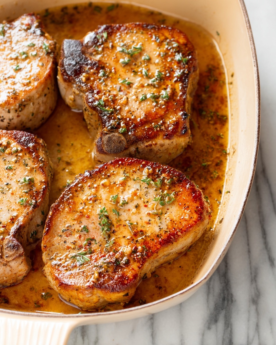Easy Baked Pork Chops Recipe - Recipe Image