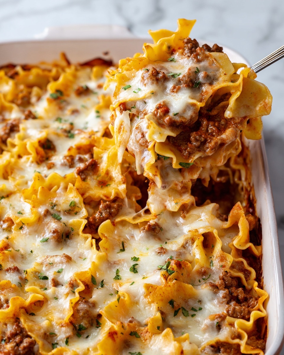 Beef Noodle Casserole Recipe - Recipe Image