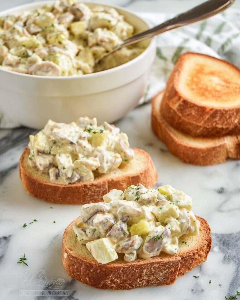 Mushroom and Egg Salad Recipe
