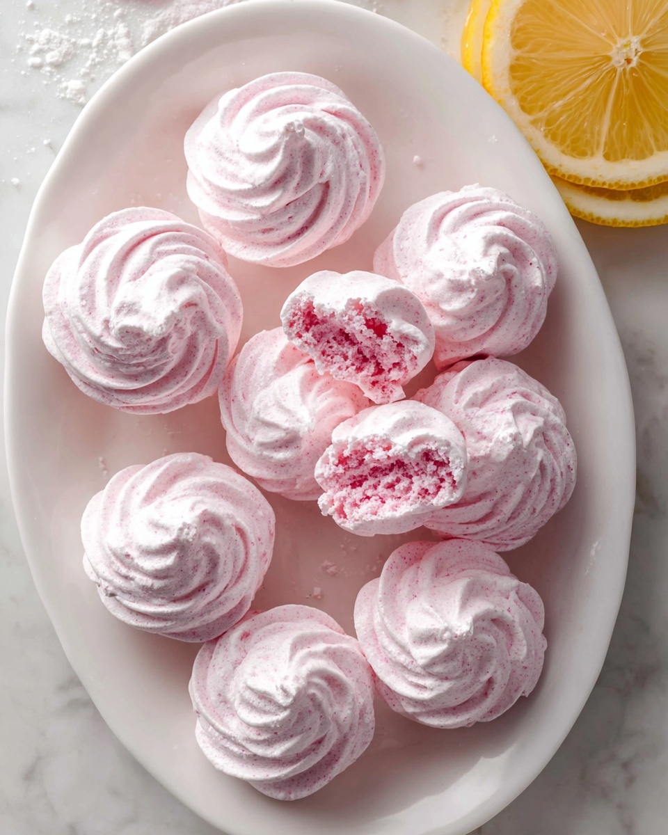 Blackberry Homemade Marshmallows (Zephyr) Recipe - Recipe Image