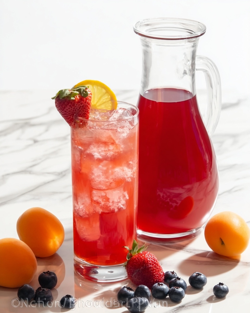 Homemade Fruit Kompot Juice Recipe - Recipe Image