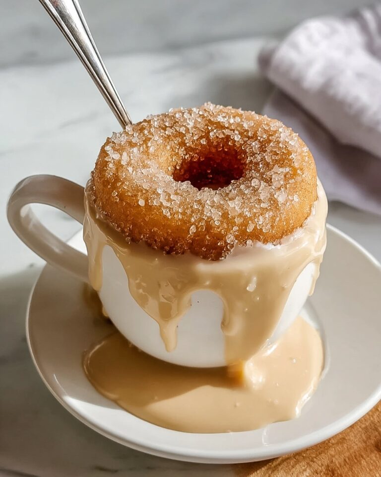 Irresistibly Easy Glazed Donut Mug Cake Recipe