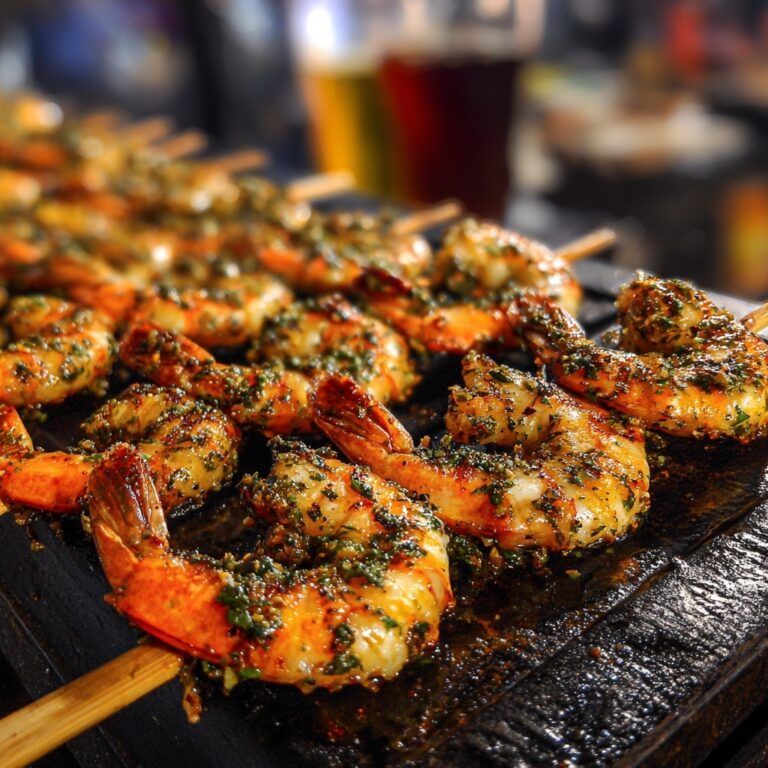 Grilled Marinated Shrimp Recipe
