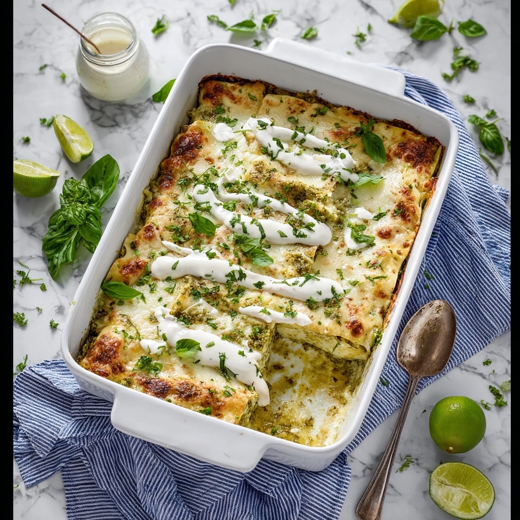 Green Chicken Enchiladas Recipe - Recipe Image
