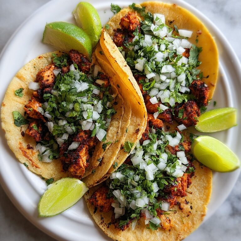 Homemade Chicken Street Tacos Recipe