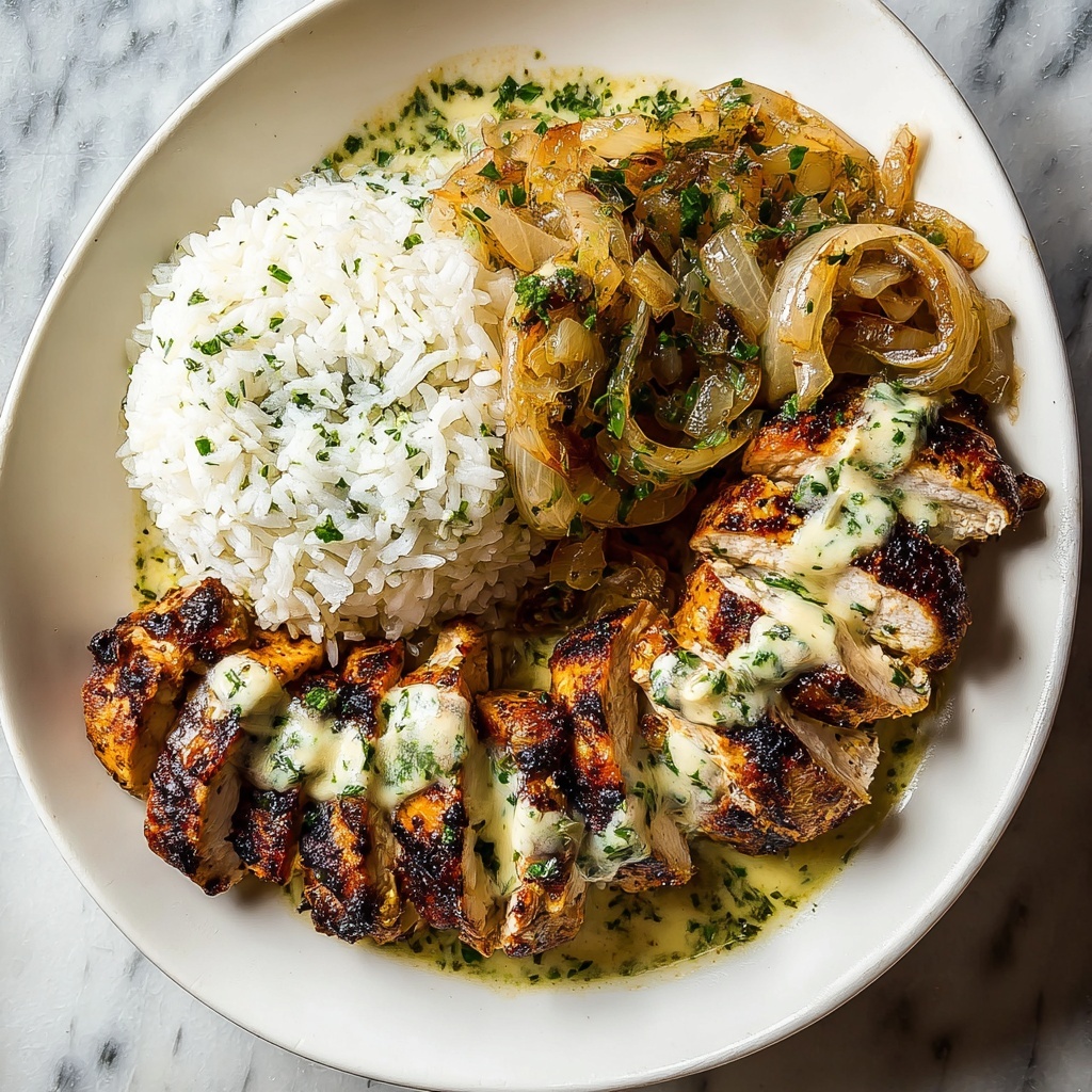 Creamy Herb Chicken and Basmati Rice Recipe - Recipe Image