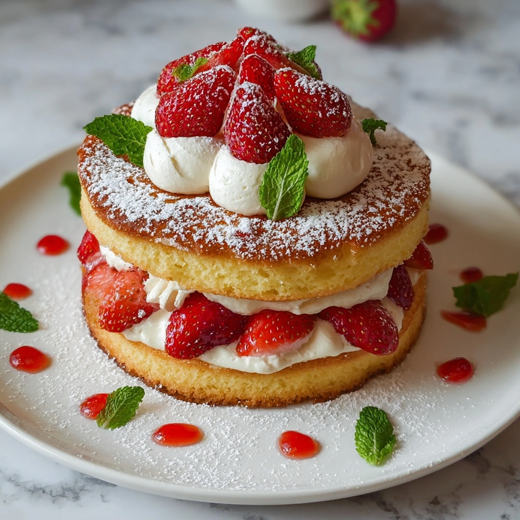 Erdbeer Mascarpone Torte mit weißer Schokolade Recipe - Recipe Image